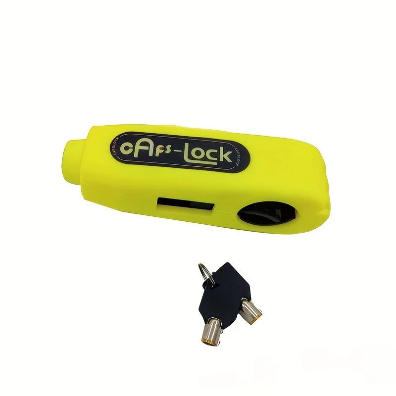 Heavy-Duty Anti-Theft Brake Lever Lock for Bikes, Scooters & Motorcycles - Durable ABS, Easy Carry Design, Brake Rotor Locks