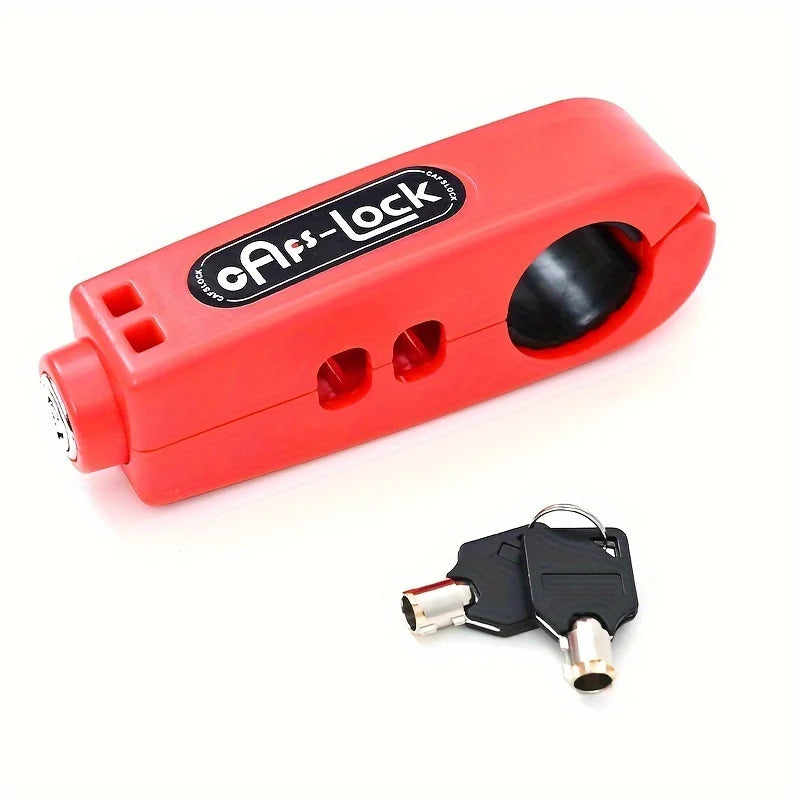 Heavy-Duty Anti-Theft Brake Lever Lock for Bikes, Scooters & Motorcycles - Durable ABS, Easy Carry Design, Brake Rotor Locks
