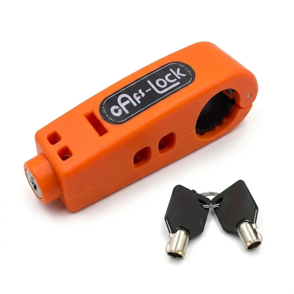 Heavy-Duty Anti-Theft Brake Lever Lock for Bikes, Scooters & Motorcycles - Durable ABS, Easy Carry Design, Brake Rotor Locks